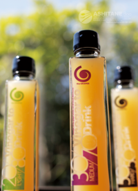 ジュース・ボトル用シールデザイン