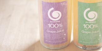 ジュースのラベルデザイン