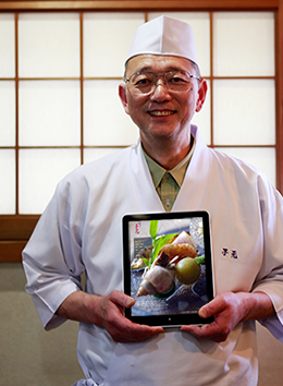 玉島の日本料理店、割烹子元（ねもと）